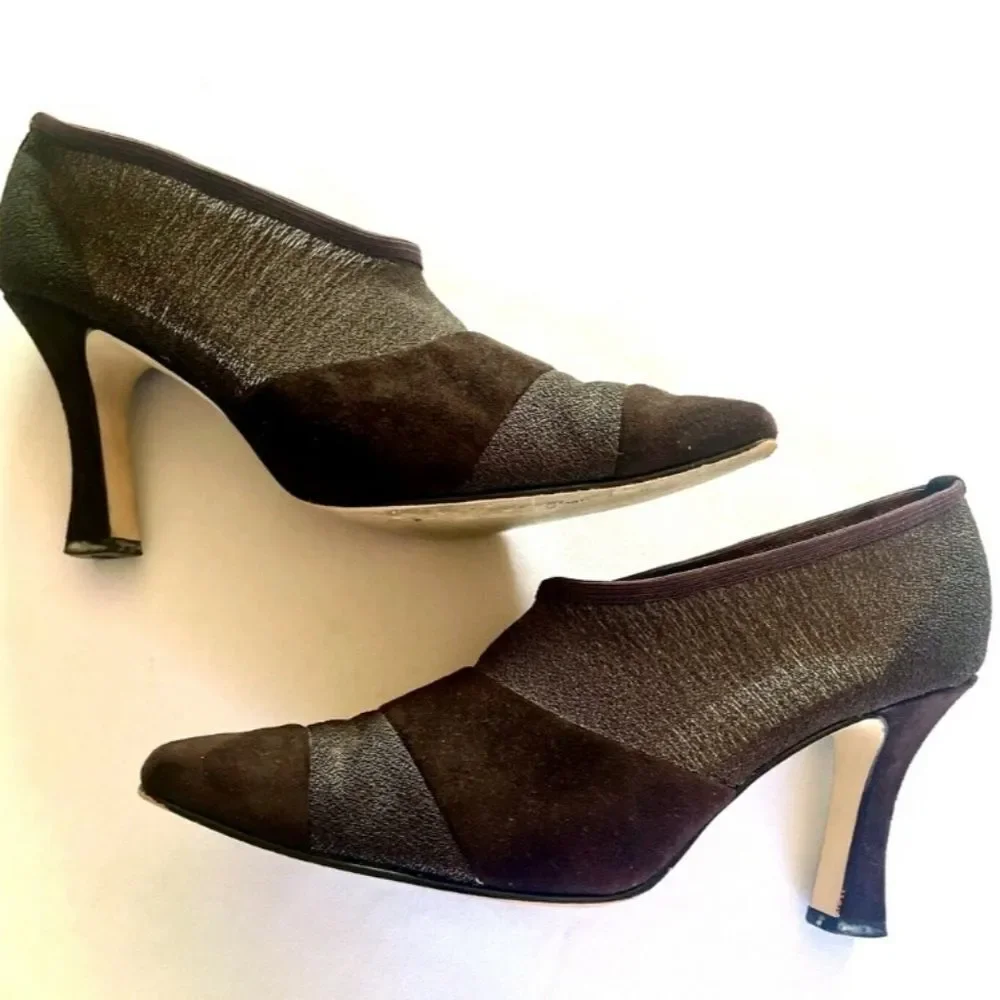 VTG Bisou Bisou Black Pumps Size 6